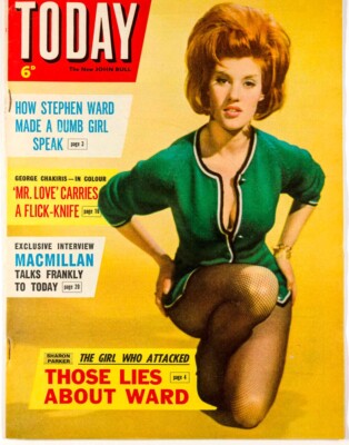 Dr. Stephen Ward Christine Keeler Sharon Parker George Chakiris TODAY MAGAZINE