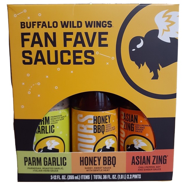 Buffalo Wild Wings Sauces Fan Fave Parm Garlic Honey Bbq Asian