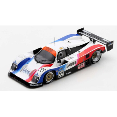 Miniature Spark S3541 - Cougar C28LM N°55 - 24H Le Mans 1992 (Résine, 1/43, Prévendu)