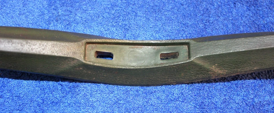 Mustang Torino Cougar Montego 1970-1973 decoración verde original volante bocina almohadilla Foto 4 de 4