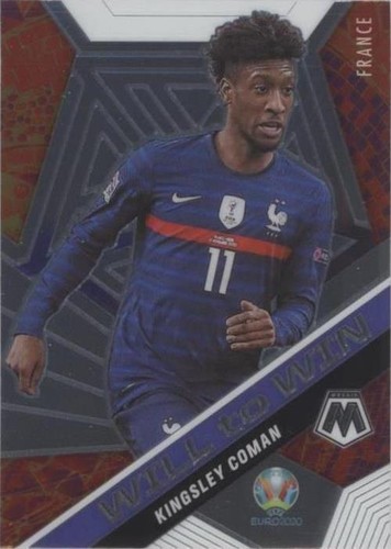 2020 Panini Mosaic - UEFA Euro - STAINED GLASS #8 - Kylian Mbappe