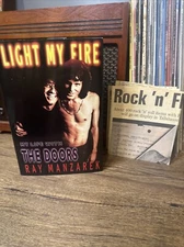 RARE Ray Manzarek LIGHT MY FIRE MY LIFE WITH THE DOORS First Edition 1st Print