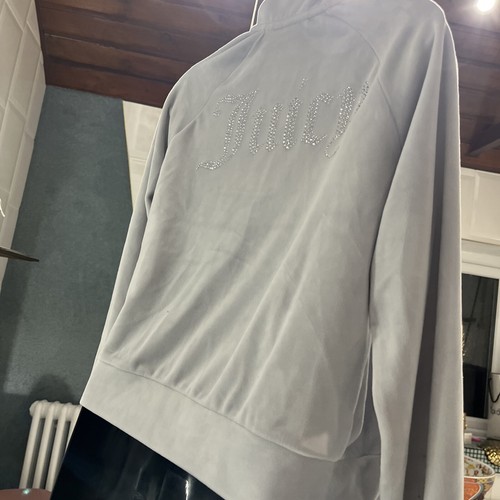 Juicy Couture Velour Jacket Top New M - Picture 9 of 11