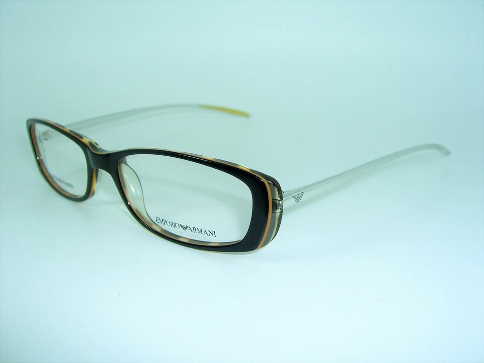 Emporio Armani, Gafas, Cuadradas, Ovaladas, Monturas, Hombre, Mujer, Nuevo De Colección Foto 4 de 4