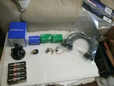 DISTRIBUTOR CAP , POINTS , CONDENSER , ROTOR , SPARK PLUGS , PLUG WIRES  MGB