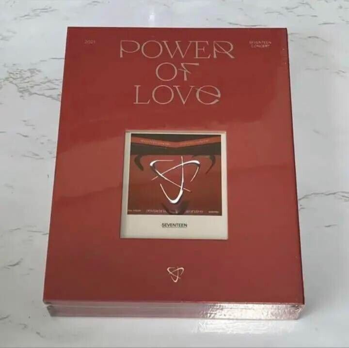 SEVENTEEN Power of Love 2021 Online Concert DVD 3 Disc No Include Photocard
