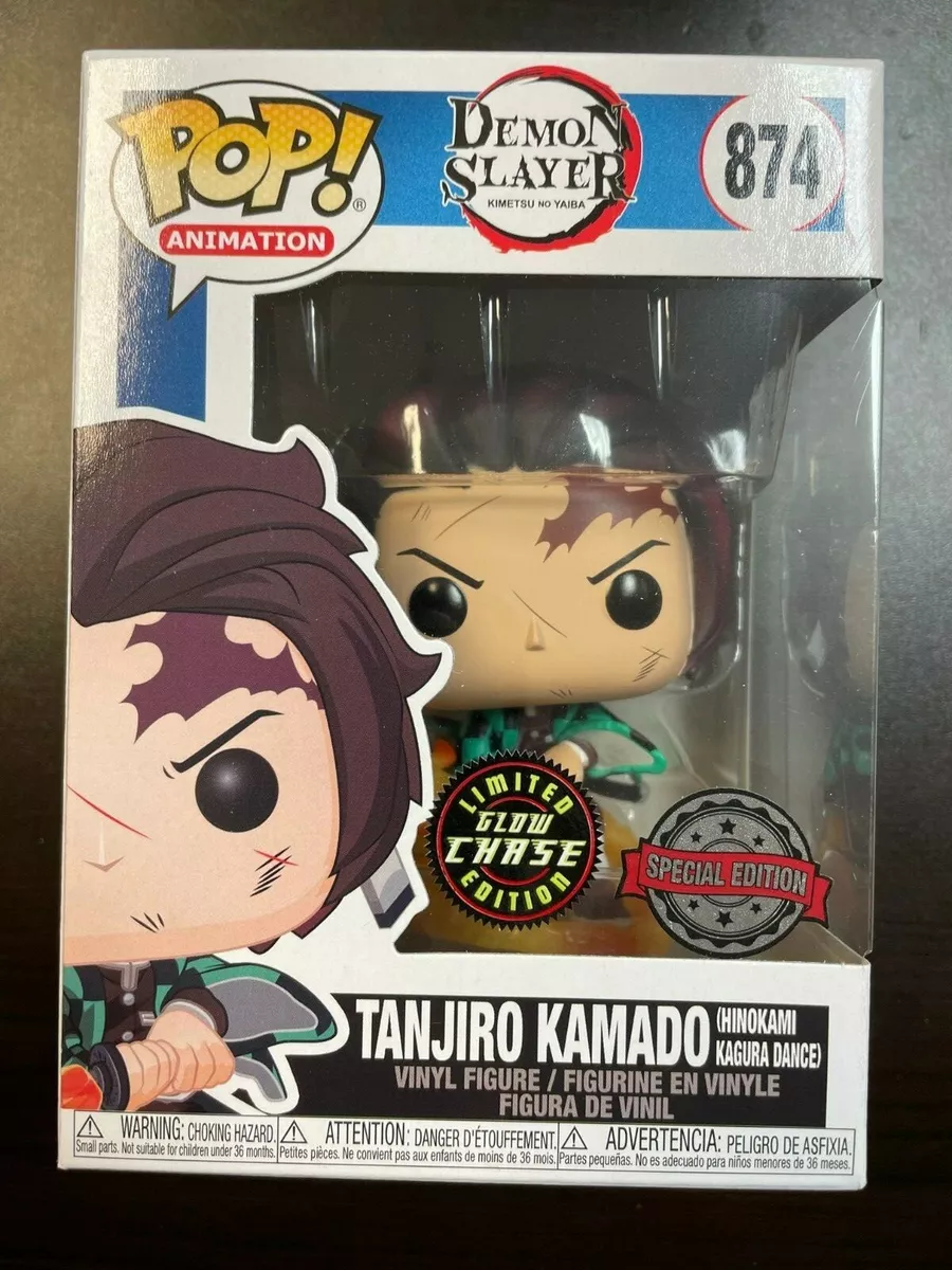 Funko Pop Chase Demon Slayer - Tanjiro Kamado (exclusive Glows In