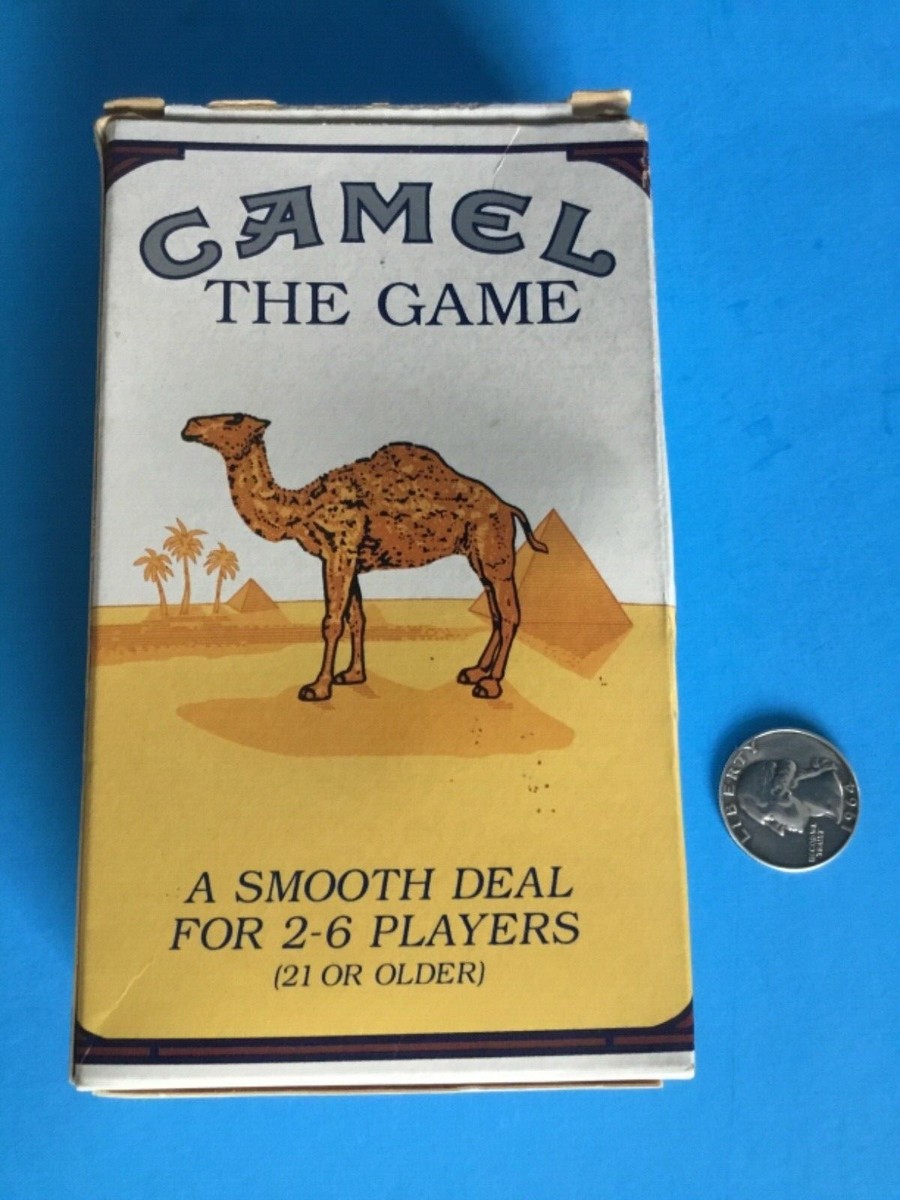 VTG NOS Vintage JOE CAMEL THE GAME A Smooth Deal CARD & DICE GAME