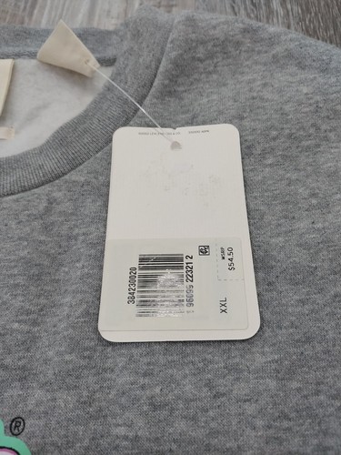 Levi’s Sweater Silvertab Men's 2XL Pullover Grey Crewneck Standard Fit - Bild 4 von 7