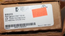 NEW NIB Henry Refrigerant Ball Valve 5/8" ODS Connections 500 PSIG 935205 934205
