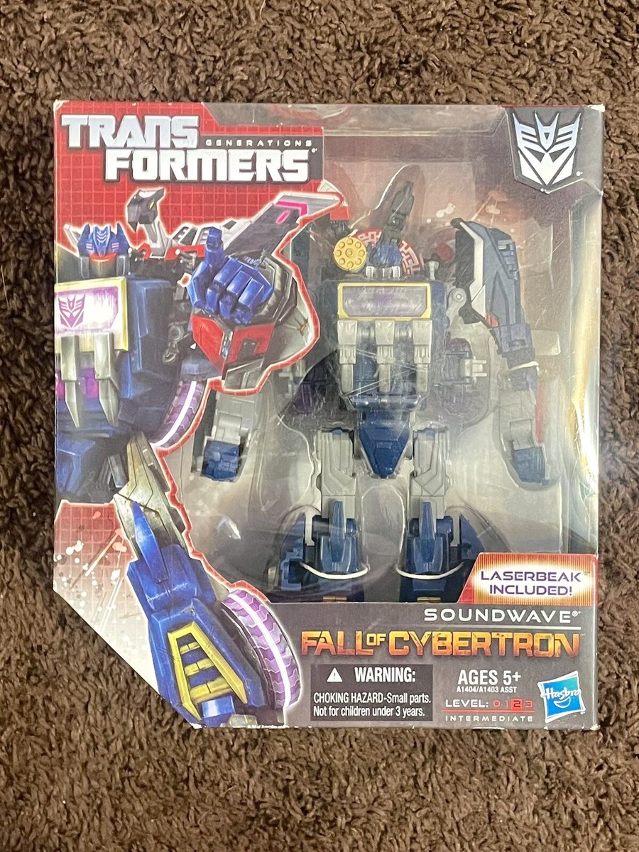 NEW] Generations: Fall Of Cybertron Soundwave W/ Laserbeak, Frenzy