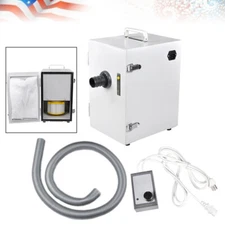 110v Dental Lab Digital Single Row Dust Collector Vacuum Cleaner Suction Base