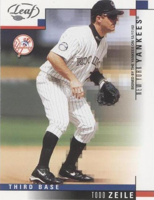 2003 Leaf - Todd Zeile #163 - 1 of 1