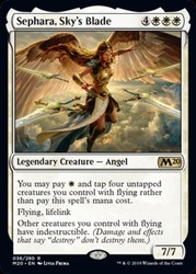 Sephara, Sky's Blade - Core Set 2020 (M20) #36 Rare