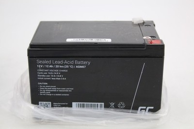 Green Cell AGMVRLA12V 12AH BATTERY FOR ALARM AGM07 Bleiakku 12 V