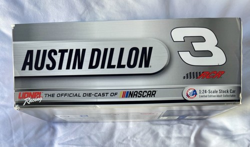 XRARE 1 24 Scale Nascar Diecast Austin Dillon #3;Dow/ Veterans - Picture 4 of 5
