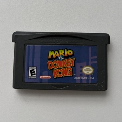Mario vs. Donkey Kong Nintendo Game Boy Advance Puzzle Platformer Cartridge