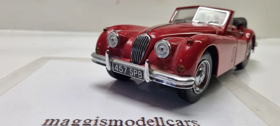 Jaguar XK 140 Roadster Bj 1954-57 Modellauto aus Sammlung Maßstab 1:18 Sun Star - Bild 2 von 4