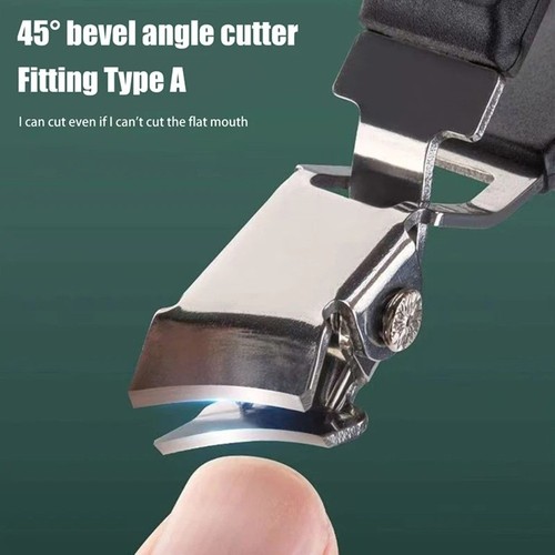 Stainless Steel Nail Clipper Super Sharp Slanted Diagonal Pliers - Photo 9/11