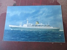 S.S. Statendam, Holland America Line.  Postcard
