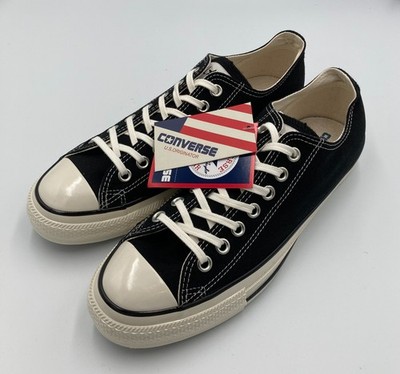 Converse  Chuck  Taylor  US Originator  Black  Low Top  US 9.5  28cm  New  Japan
