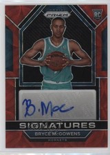 2022-23 Panini Prizm Rookie Signatures Choice Bryce McGowens #RSI-BRY Auto 8d9