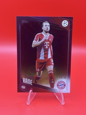 2025-26 Topps UEFA Club Competitions Harry Kane Black #/10 Bayern Munich