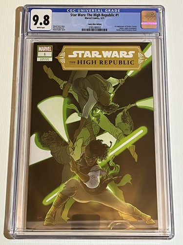 Star Wars High Republic #1 Aaron Kuder Variant (Marvel 2021) Ltd To 600 CGC 9.8