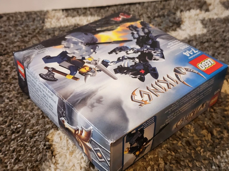 Lego 7015 Vikings Sealed Box Viking Warrior Challenges Fenris Wolf - Image 4 of 4