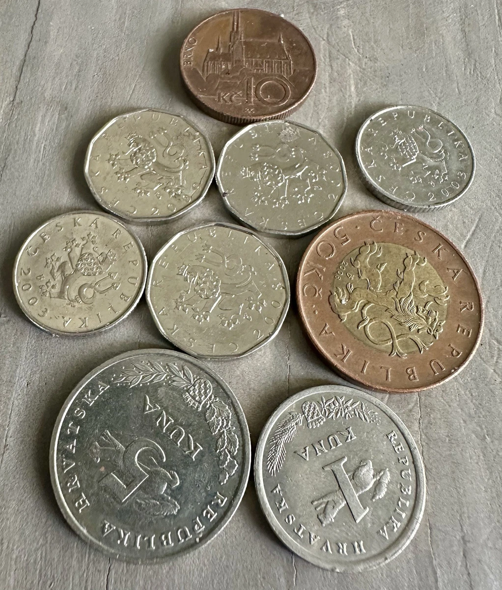 曾流通未经认证捷克硬币| eBay