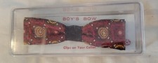 Bow Tie Ormond Brand Boys Clip On Vintage 1950's 3.5"- In Orig Box