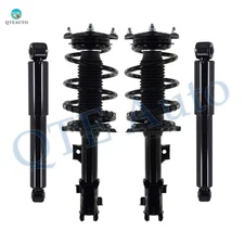 Front Quick Complete Strut-Rear Shock To 2014-2018 KIA Forte Monotube Perform.