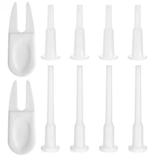 YQQYG 10 PCS Exercise Ball Plug Replacement, Yoga Ball Plug for Fitness Exerc...