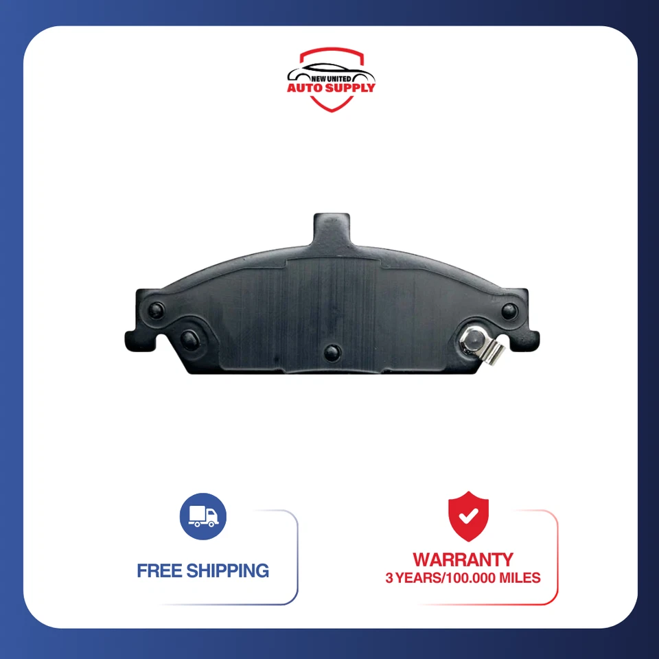 Pastillas de freno delanteras de cerámica con hardware para Classic Malibu Alero Cutlass Grand Am Foto 4 de 4