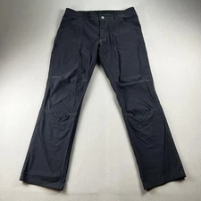 Kuhl Renegade Pants Mens 36x32 Gray Cargo Straight Leg Fit Hiking Outdoor Trail