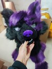 Fursuit Long Fur Husky Fox Mascot Head Party Halloween Fur Cosplay-Promotion
