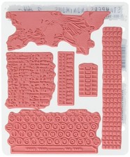 Stampers Anonymous Holtz Cling Stamps 7 X8 5 Wood Red 2x7 Inch Standard Tim
