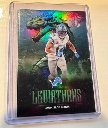 2025 Topps Signature Amon-Ra St. Brown Base (RAW)