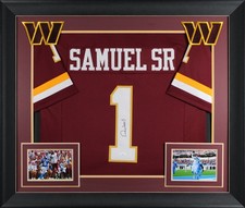Deebo Samuel Authentic Signed Maroon Pro Style Framed Jersey Autographed JSA