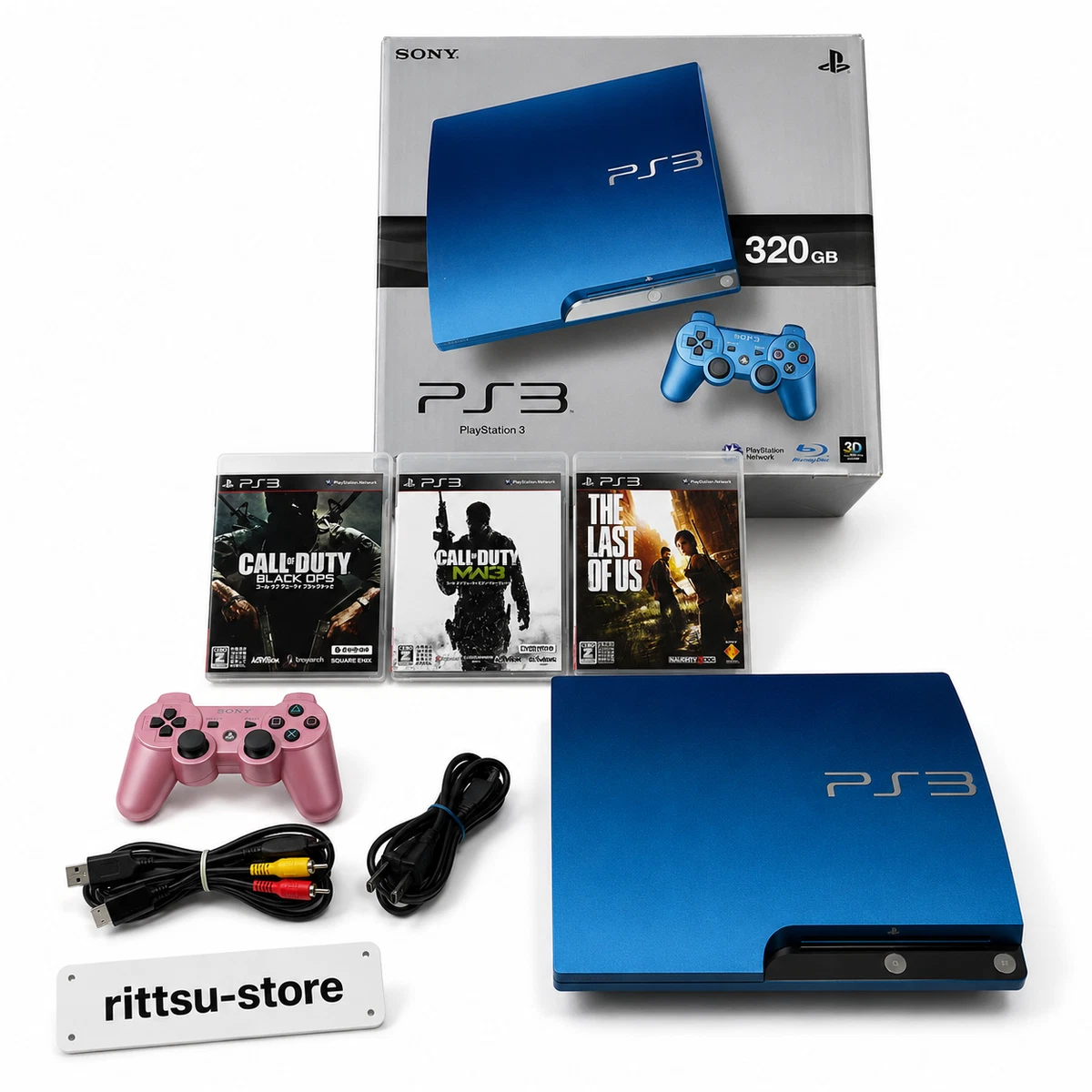 Preços baixos em Sony PlayStation 3 NTSC-J Azul Consoles de