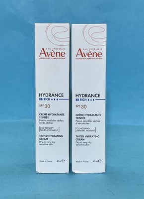 2x Avene Hyaluron BB Reichhaltig SPF30 Feuchtigkeitscreme getönt 40ml NEU.