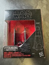 KYLO REN'S COMMAND SHUTTLE Star Wars The Black Series Titanium  03 2015 NEW