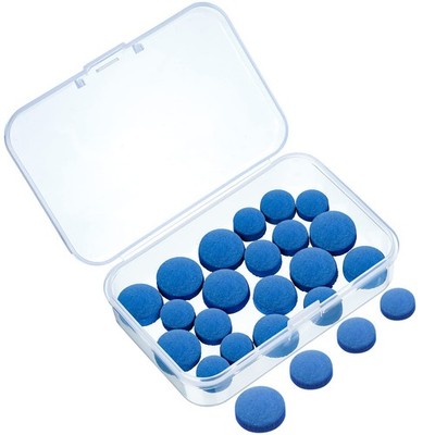 20 Pcs Billiard Pool Cue Tips Replacement Kit Pool Stick Tips with Storage Box