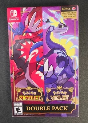 Pokémon Scarlet & Pokémon Violet -- Double Pack (Nintendo Switch