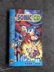 Sonic CD (Sega CD, 1993) Rare Reg Card & Great Shape