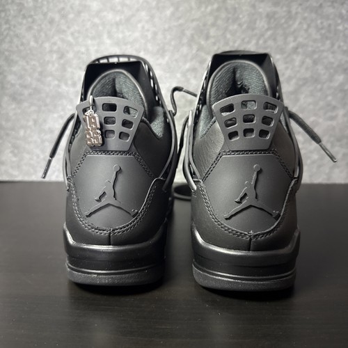 Nike Air Jordan 4 Retro Net Black talla EU 37.5 mujer unisex negro - Imagen 4 de 7