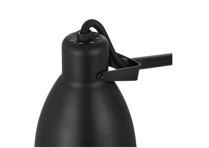 Hampton Bay 24 pulgadas Lámpara de escritorio Black Architect Foto 4 de 4