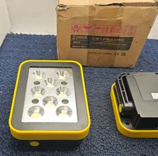 (QTY 2) TS-F0210 Rechargeable Work Lights, COB Outdoor Portable LED Flood Light