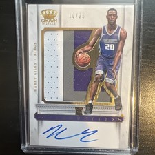 2017-18 Crown Royale Silhouettes Harry Giles Rc Patch Auto /25