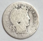 Barber Silver Dimes, 90% Silver, Partial Date, 1898?